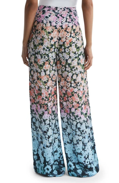 Shop Reiss Serena Floral Wide Leg Pants In Floral Multi