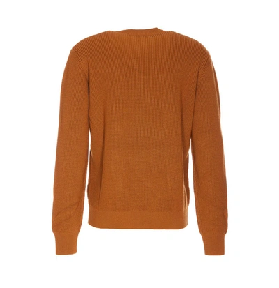 Shop Versace Sweaters In Orange