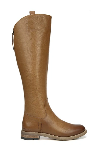 Franco Sarto Meyer Wide Calf Knee High Riding Boots In Tan Nc