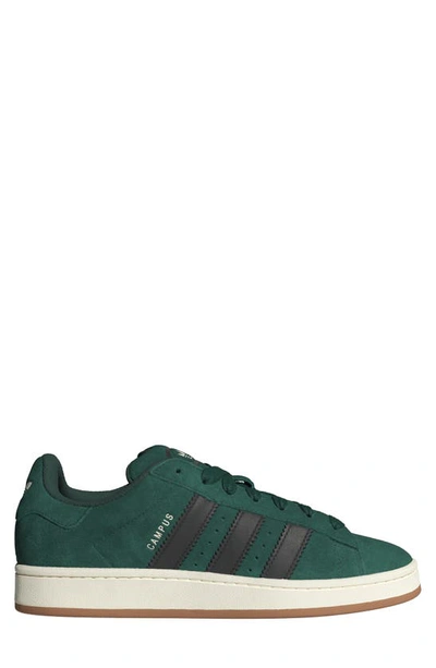 Shop Adidas Originals Campus 00s Sneaker In Green/ Black/ Off White