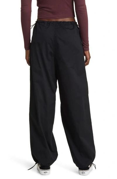 PACSUN PACSUN LOW RISE COTTON PARACHUTE PANTS 