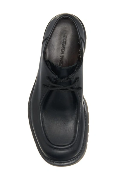Bottega Veneta Haddock Lace-up Shoes In Black