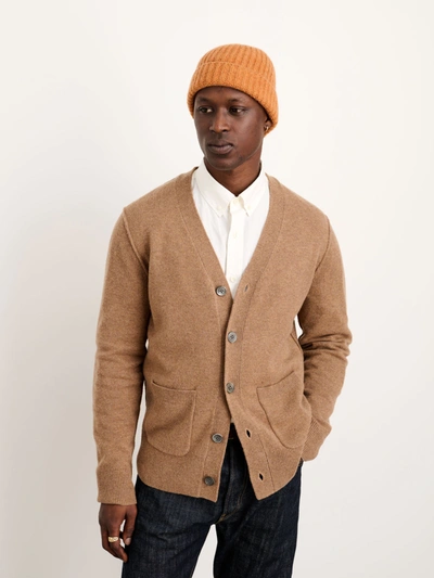 Shop Alex Mill Cashmere Beanie In Cumin