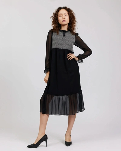 Shop Batsheva Cosette Dress In Black