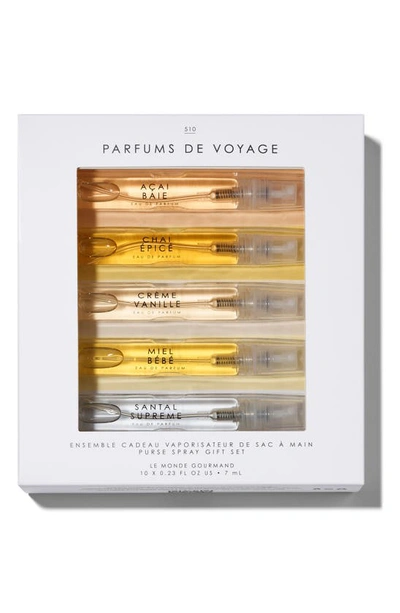 Le Monde Gourmand Parfums De Voyage Set $57.50 Value