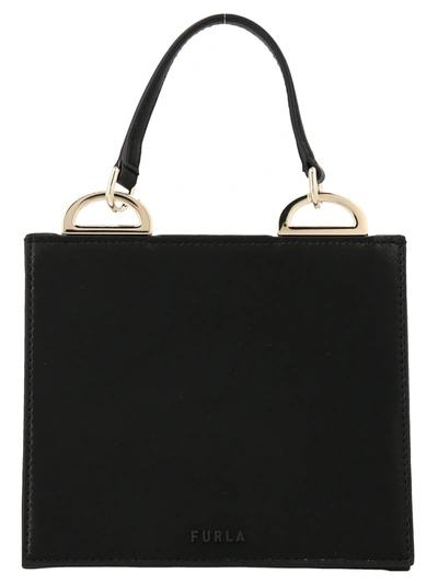 Shop Furla Futura Hand Bags Black