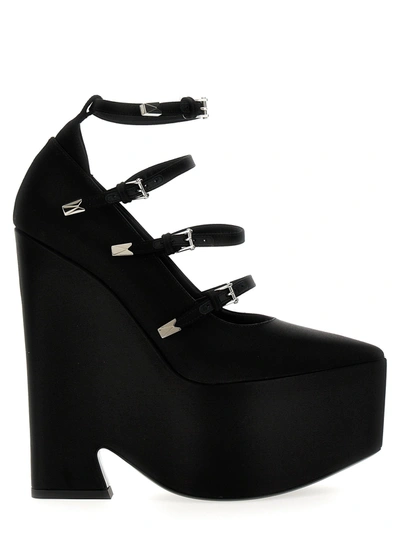 Shop Versace Storm Storm Pumps Black