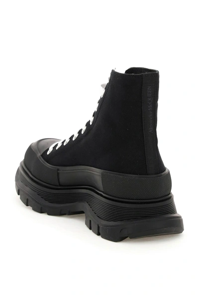 Shop Alexander Mcqueen Tread Slick Boots Men In Black