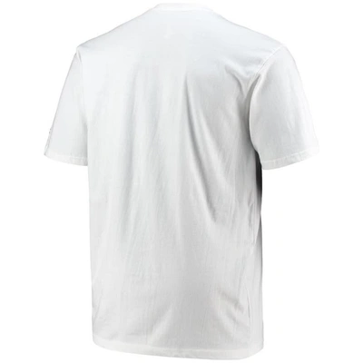Shop Champion White Georgia Bulldogs Big & Tall Arch Over Wordmark T-shirt