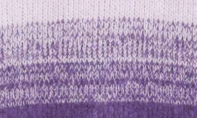 Wit & Wisdom Ombré Stripe Turtleneck Sweater In Mocha Multi