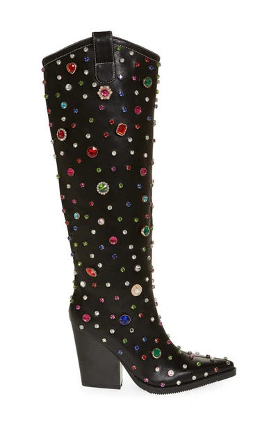 Azalea Wang Fuji Pointed Toe Boot In Black