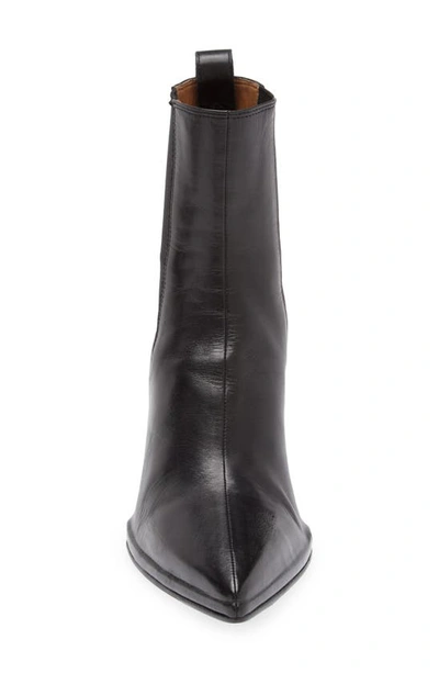 Shop Rag & Bone Eclipse Pointed Toe Wedge Chelsea Boot In Black