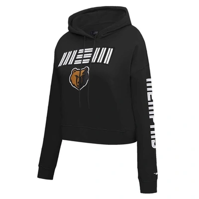Shop Pro Standard Black Memphis Grizzlies 2023/24 City Edition Cropped Pullover Hoodie
