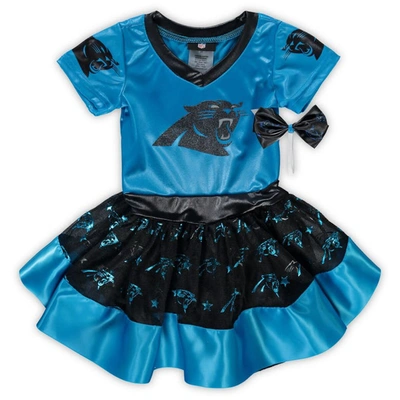 Shop Jerry Leigh Girls Toddler Blue Carolina Panthers Tutu Tailgate Game Day V-neck Costume