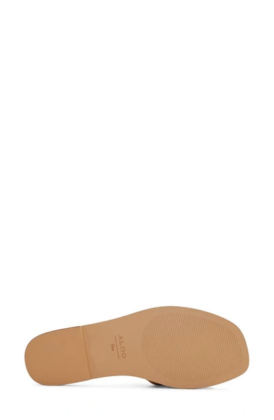 Shop Aldo Elenaa Slide Sandal In Medium Brown