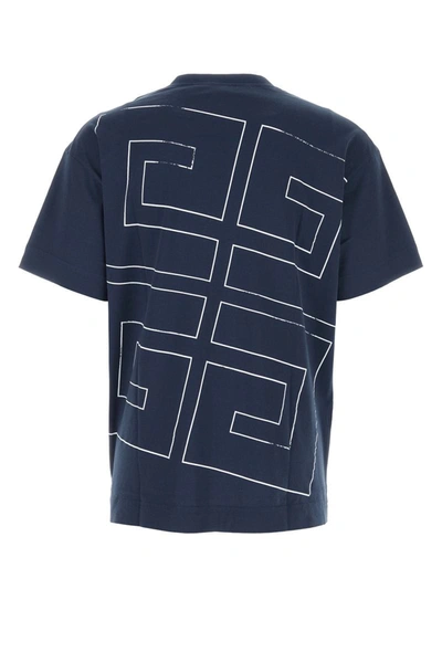 Shop Givenchy T-shirt In Deepblue