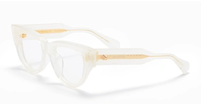 Shop Valentino Eyeglasses In White