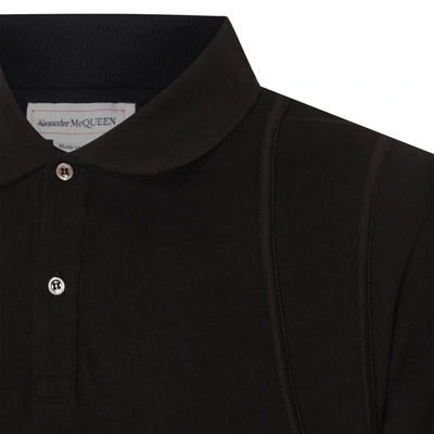 Shop Alexander Mcqueen T-shirts And Polos Black