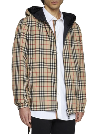 Shop Burberry Coats In Beige