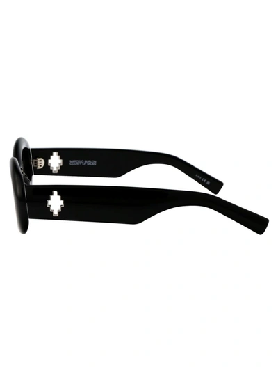 Shop Marcelo Burlon County Of Milan Sunglasses In 1007 Black