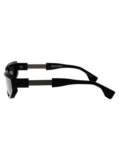 Shop Marcelo Burlon County Of Milan Sunglasses In 1007 Black