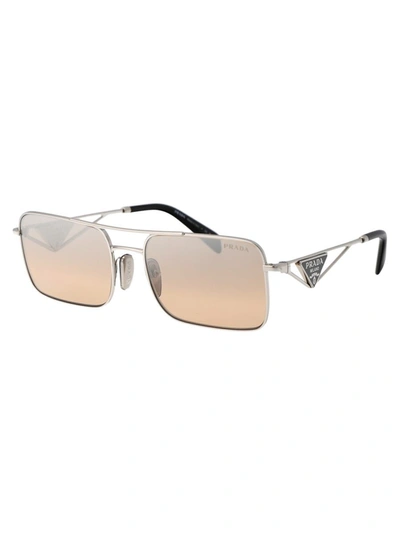 Shop Prada Sunglasses In 1bc8j1 Silver