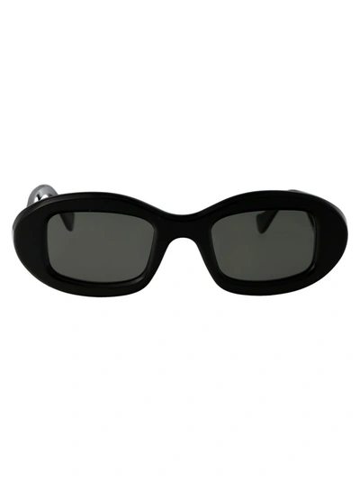 Shop Retrosuperfuture Sunglasses In Black