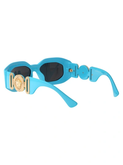 Shop Versace Sunglasses In 543987 Azure