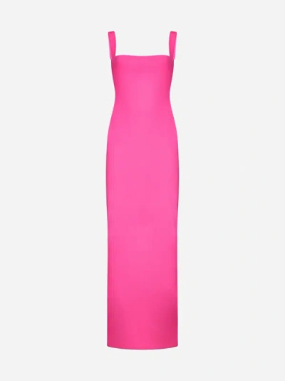 Shop Solace London Joni Maxi Dress In Hot Pink
