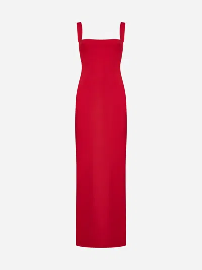 Shop Solace London Joni Maxi Dress In Red