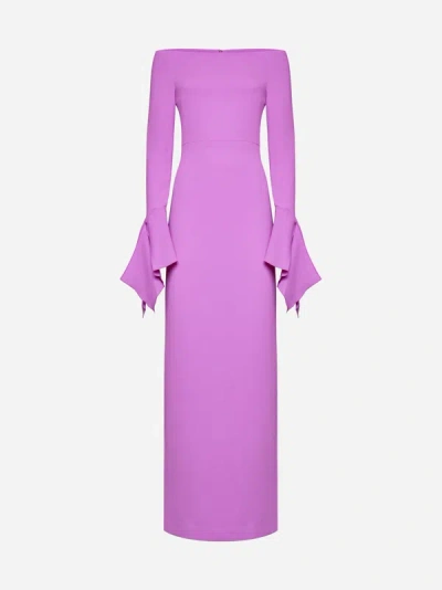 Shop Solace London Amalie Maxi Dress In Pink