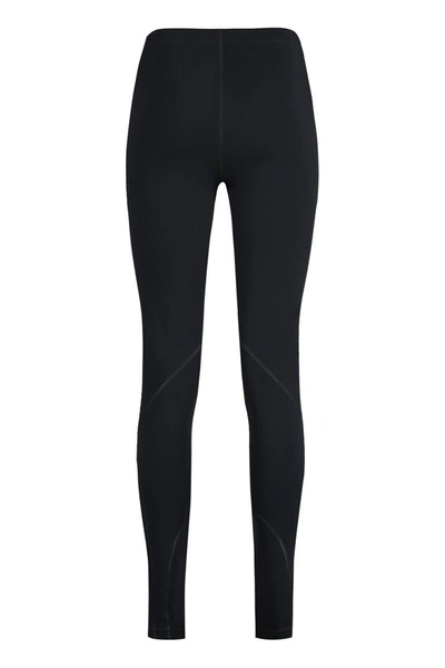 Shop Jil Sander Technical Fabric Leggings In Black