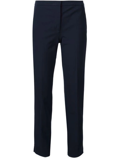 Shop Derek Lam Drake Cropped Trousers In Blue