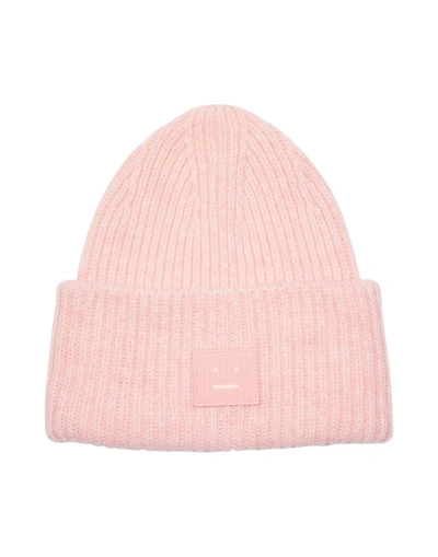 Shop Acne Studios Hat In Pink