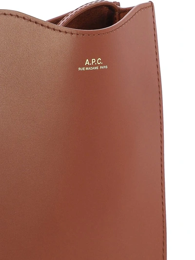 Shop Apc A.p.c. "jamie" Pouch In Brown