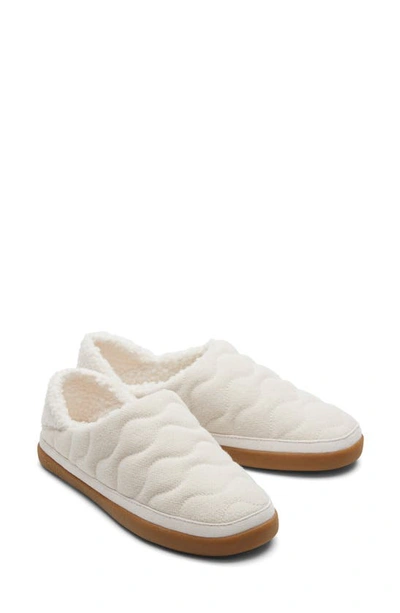 Shop Toms Ezra Quilted Slipper In Natural