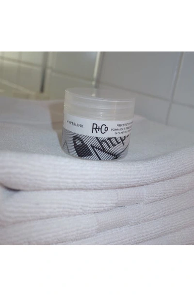 R + Co Hyperlink Fiber Stretch Hair Pomade, 2 oz