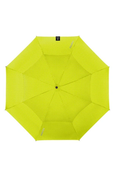 Shop Shedrain Vortex V2 Recycled Compact Umbrella In Vex Lime