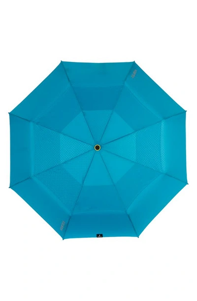 Shop Shedrain Vortex V2 Recycled Compact Umbrella In Vex Laguna