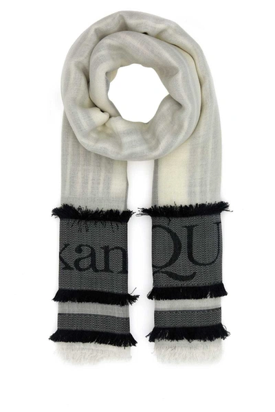 Shop Alexander Mcqueen Scarves And Foulards In White