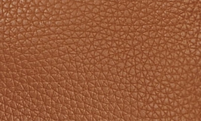Shop Rebecca Minkoff Medium Darren North/south Leather Shoulder Bag In Rocher