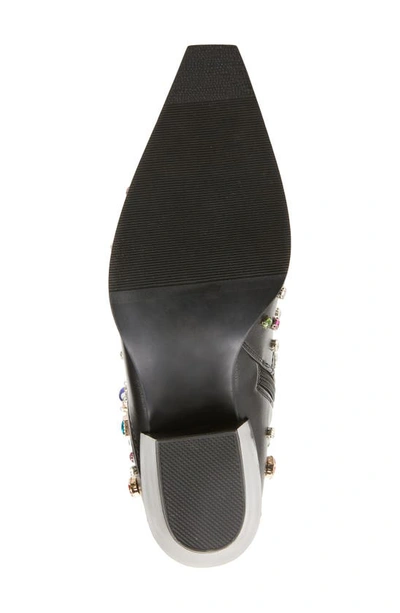 Azalea Wang Sprinkles Pointed Toe Bootie In Black