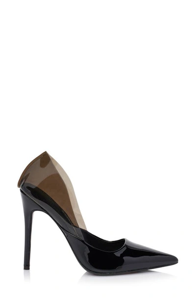 Shop Jessica Rich Angelica Pointed Toe Pump In Noir