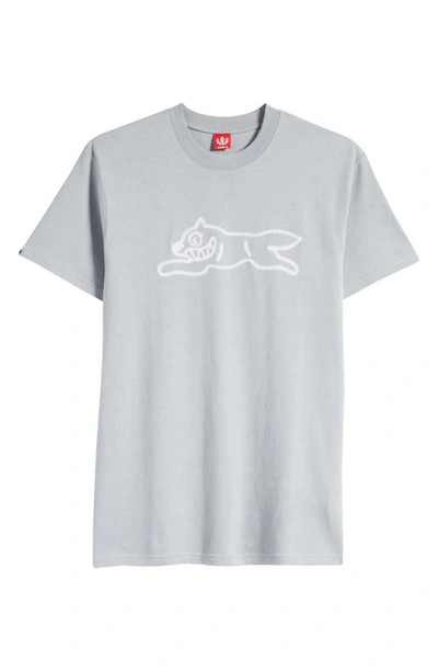 Shop Icecream Burner Oversize Running Dog T-shirt In Quarry