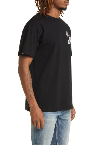 Shop Icecream Garçon Means Boy Graphic T-shirt In Black