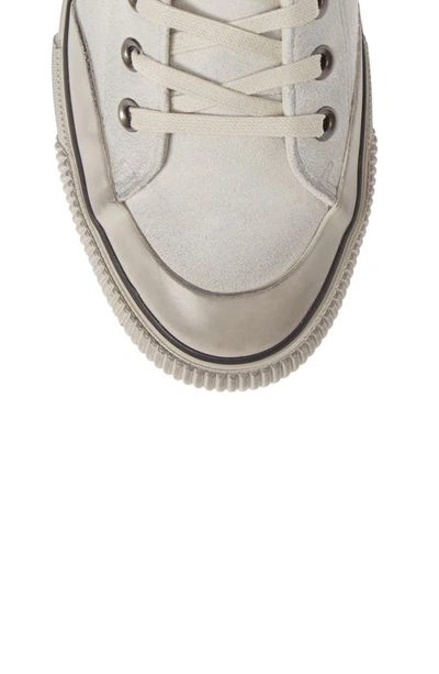 Shop Allsaints Dumont High Top Sneaker In Chalk White