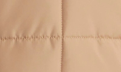 Lafayette 148 Plus-size Recycled Poly Quilted Reversible Puffer Vest In Camel