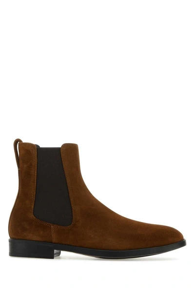 Shop Tom Ford Boots In Beige O Tan