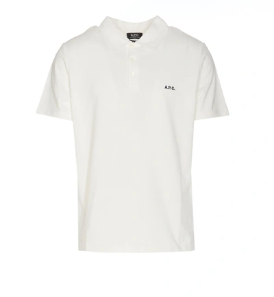 Shop Apc A.p.c. T-shirts And Polos In White