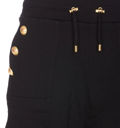 Shop Balmain Shorts In Black